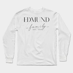 Edmund Family EST. 2020, Surname, Edmund Long Sleeve T-Shirt